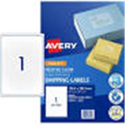 Avery J8567 Quick Peel Label I Jet 1 Sht 199.6x289.1 Ship